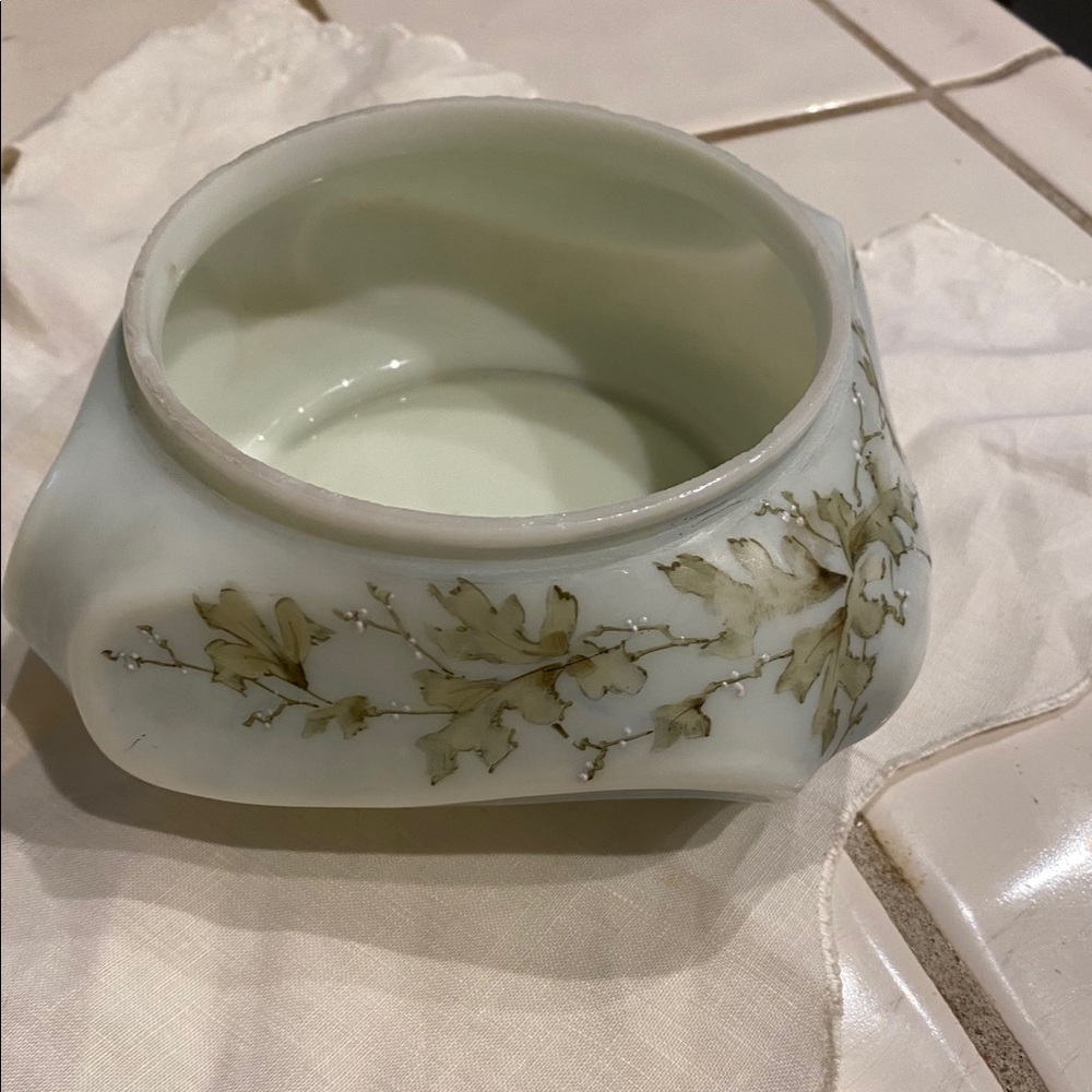 Vintage Hand Painted Porcelain Bowl - Picture 2 of 7